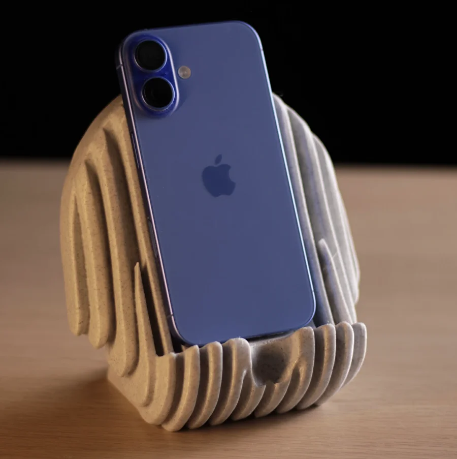 Подставка для смартфона с отсеком для AirPods